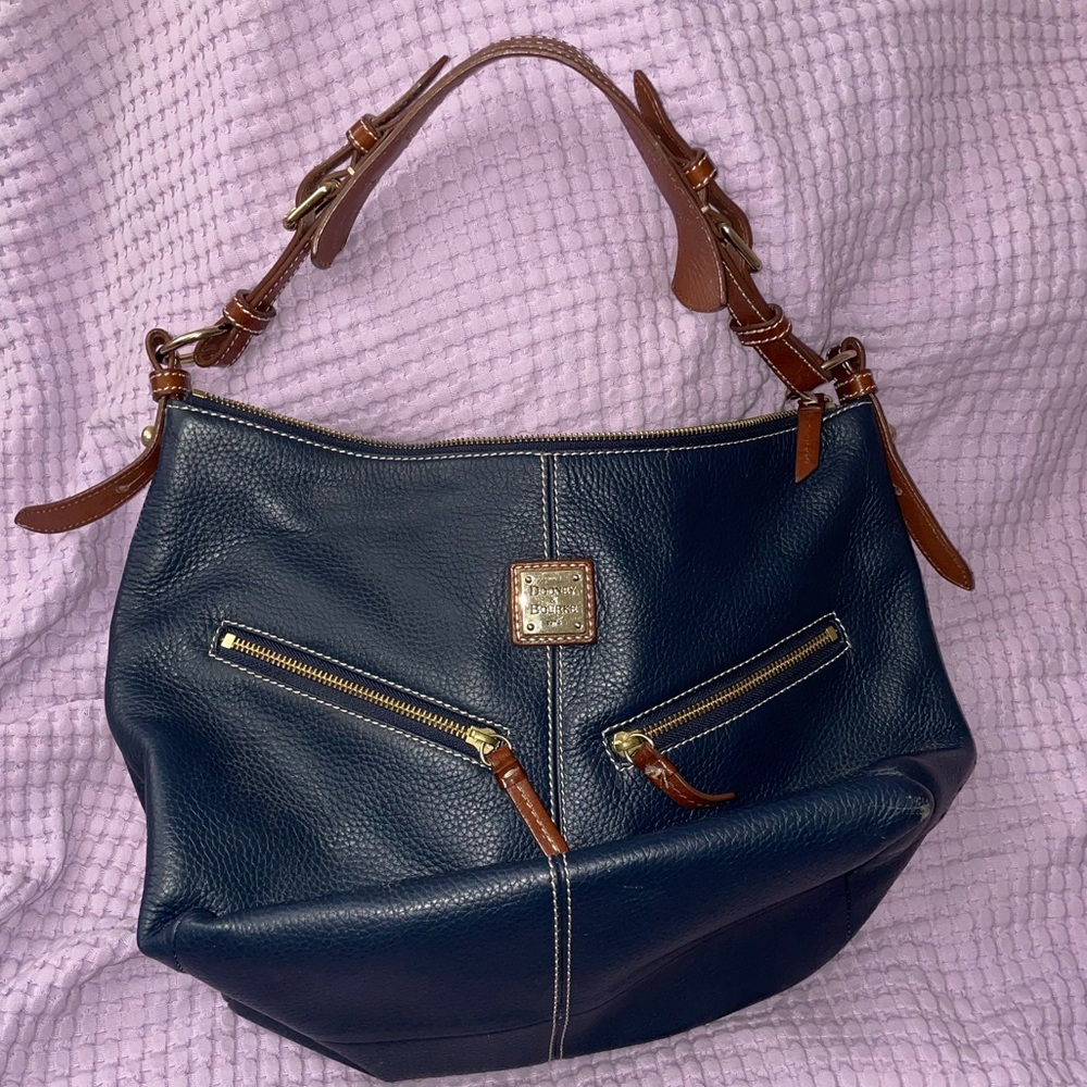 Dooney & Bourke Navy Blue Hobo Bag